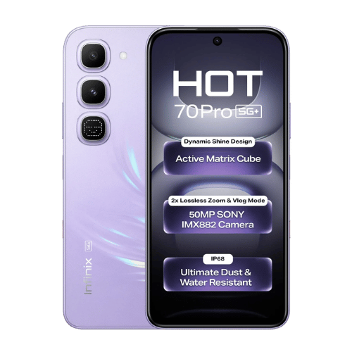 Infinix Hot 70 Pro Silk Glow Purple