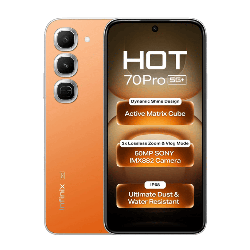 Infinix Hot 70 Pro Thermo Orange