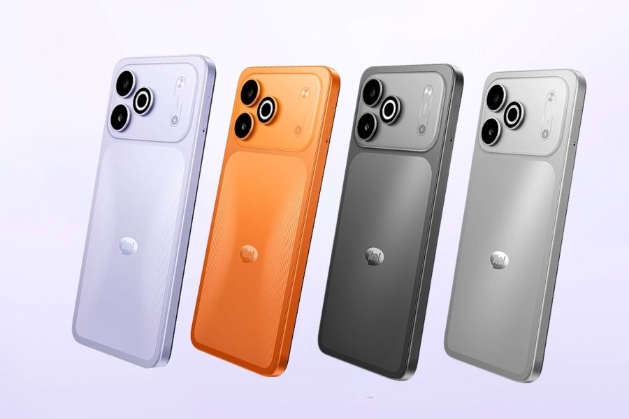 Itel A300C Design in four diffrent colors