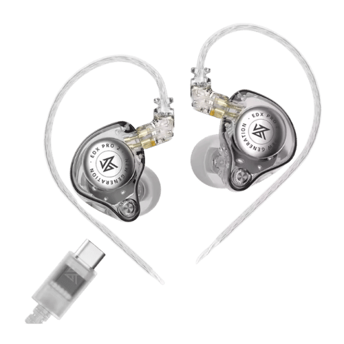 KZ EDX Pro 2 Transparent with USB C