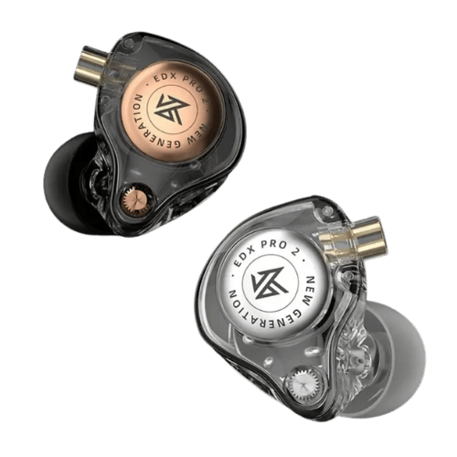 KZ EDX Pro 2 transpanrent and Black