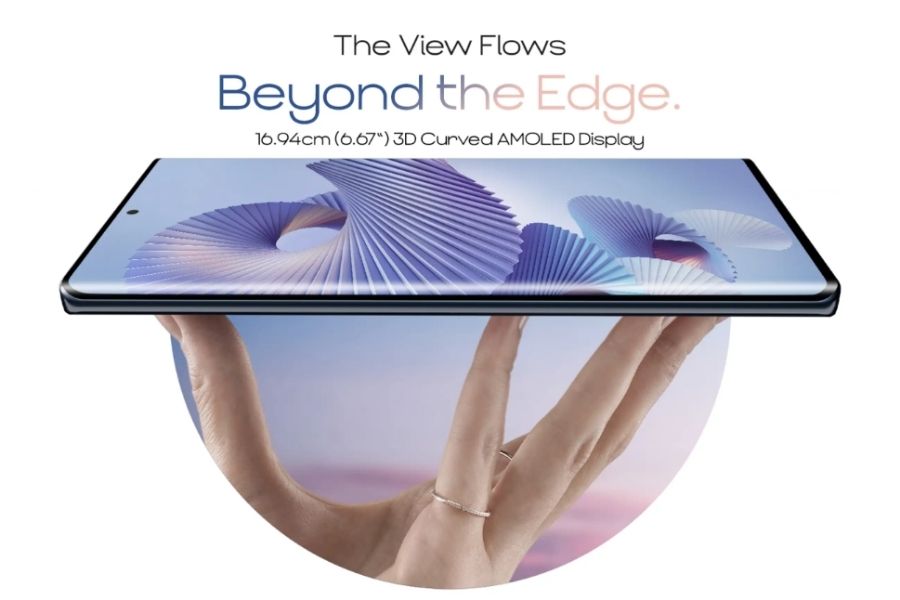 Lava Virat Curve display