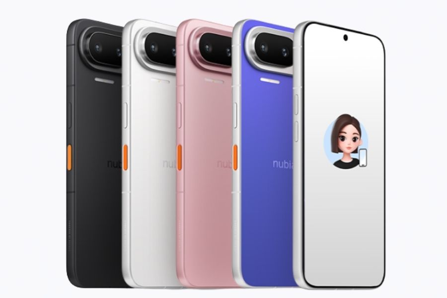 Nubia NaviX Ultra Design and Display in four diffrent color option