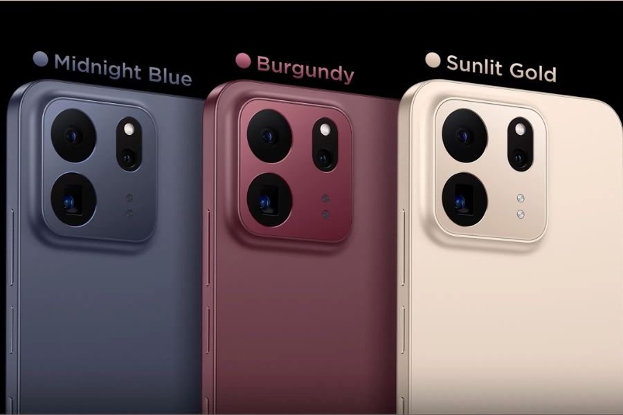 TCL P80 Ultra Design in three diffrent colors