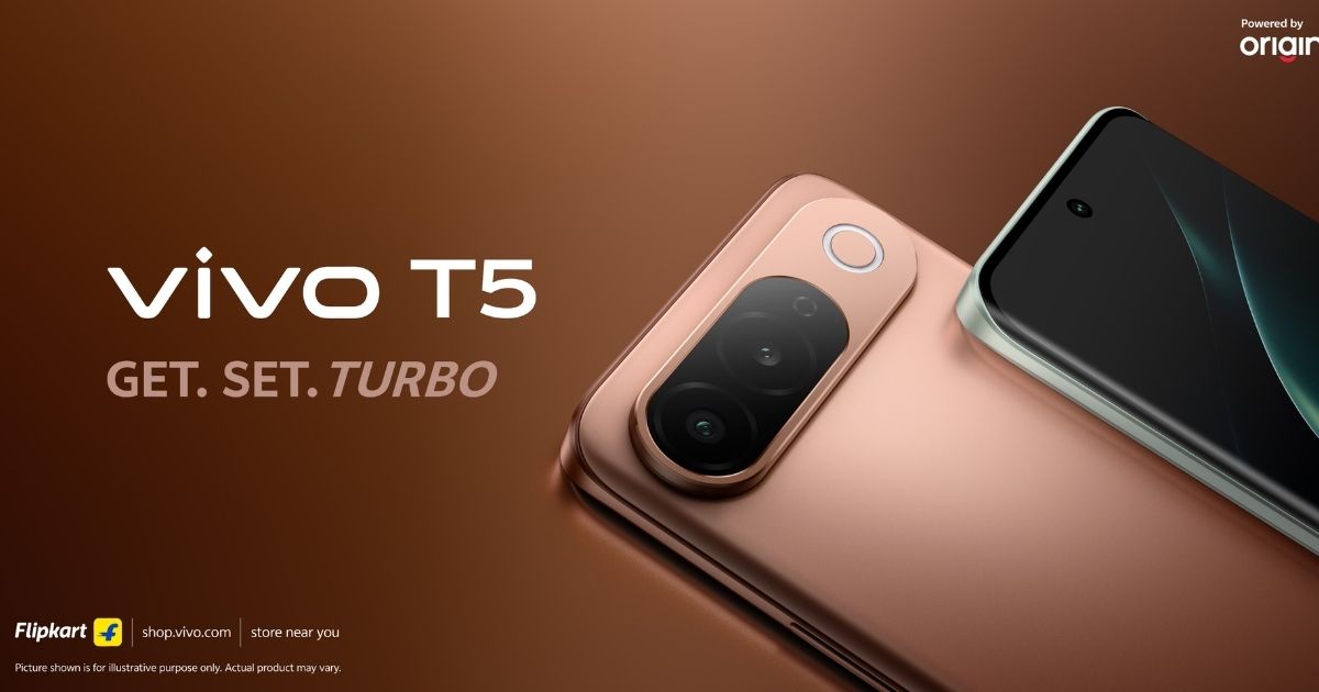 Vivo T5 5G goes official with a 7,050mAh battery and Dimensity 7500 Turbo!