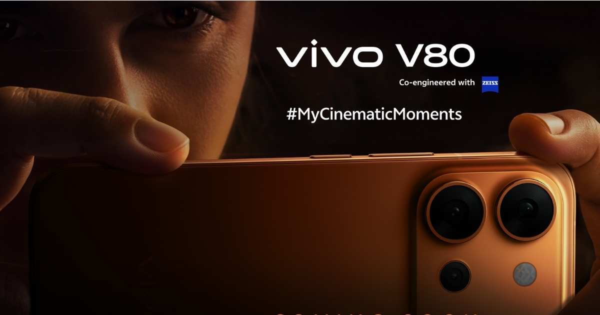 Vivo V80 is coming soon with a 7,200mAh battery and 50MP ZEISS telephoto camera!