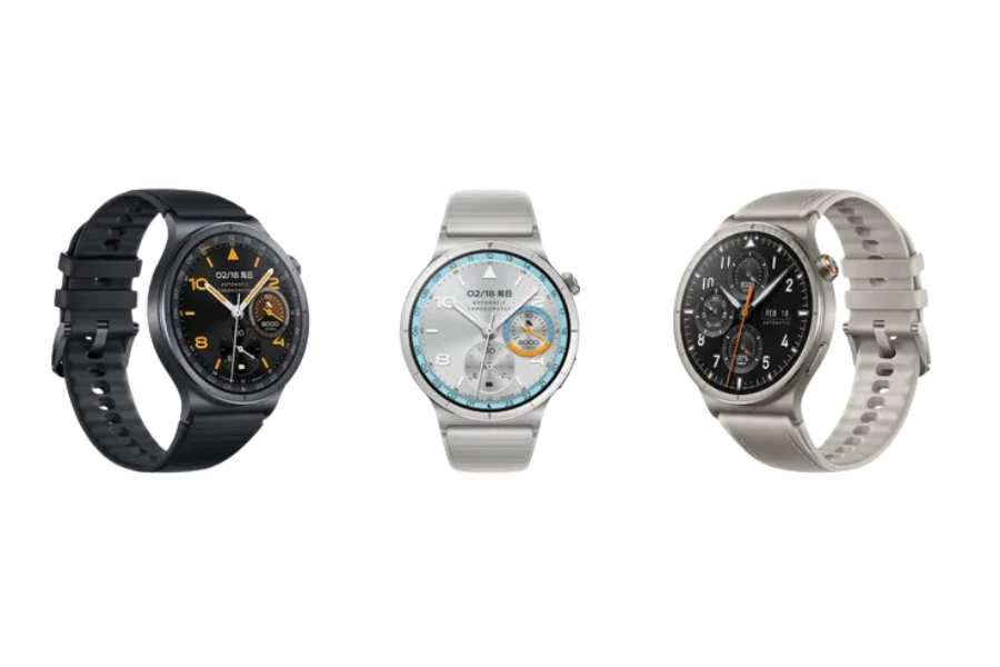 Vivo Watch 6 with three different colors