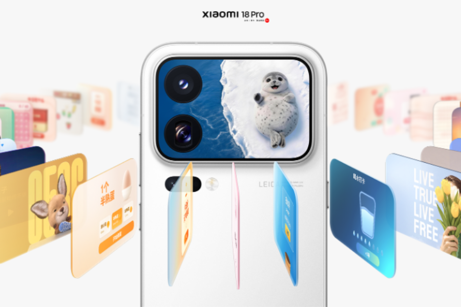 Xiaomi 18 Pro AI generated visuals