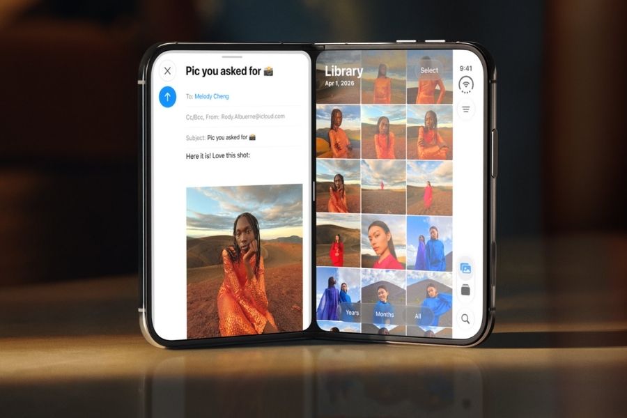 iPhone Duo inner screen