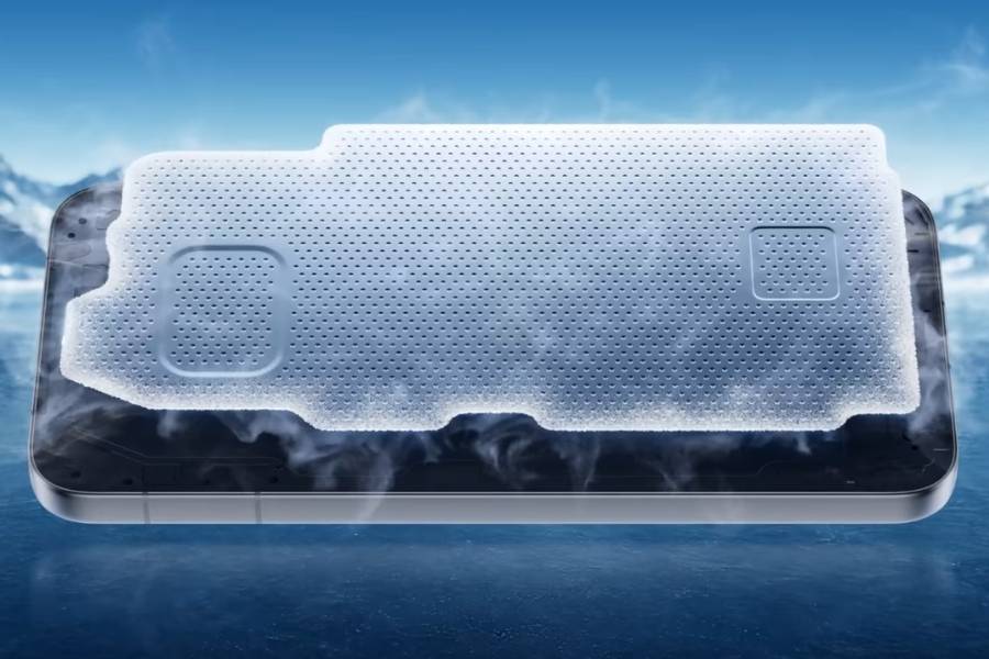 iQOO 16 vapor cooling system
