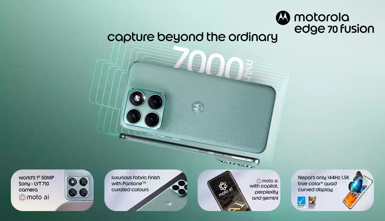 Advertisement Moto Edge 70 Fusion Ad