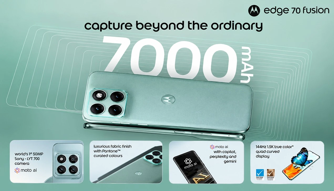 Advertisement Moto Edge 70 Fusion Ad