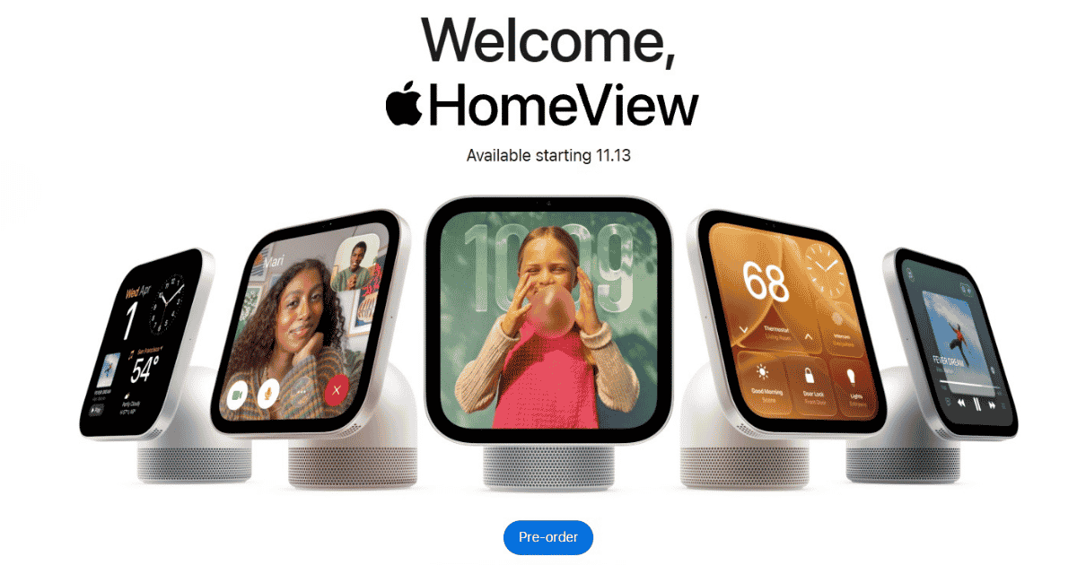 Apple HomeView goes official with 7-inch display and AI-powered Siri!