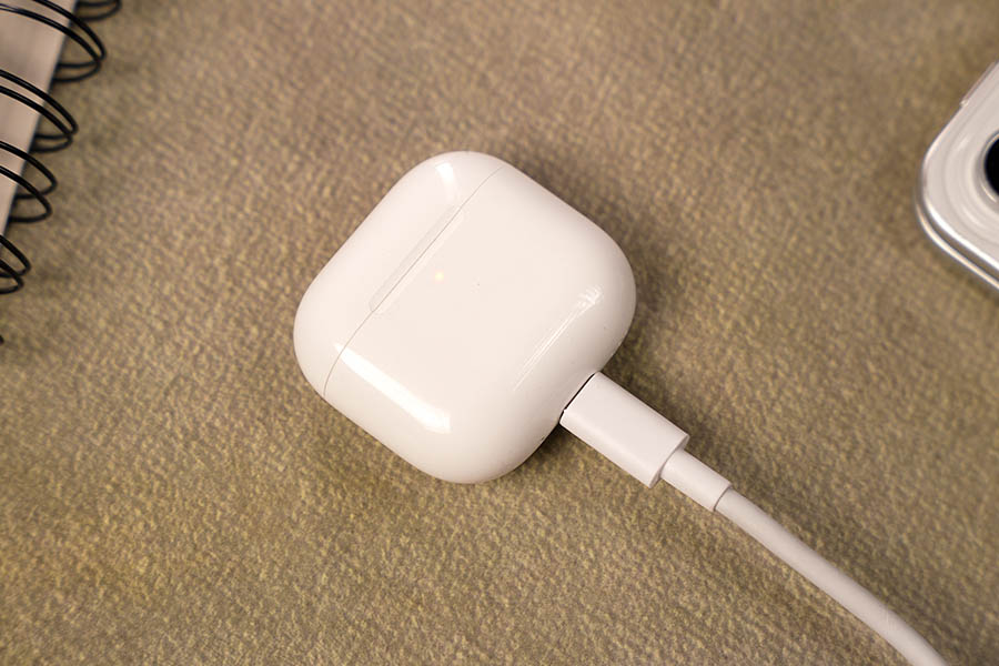 Charging the AirPods 5