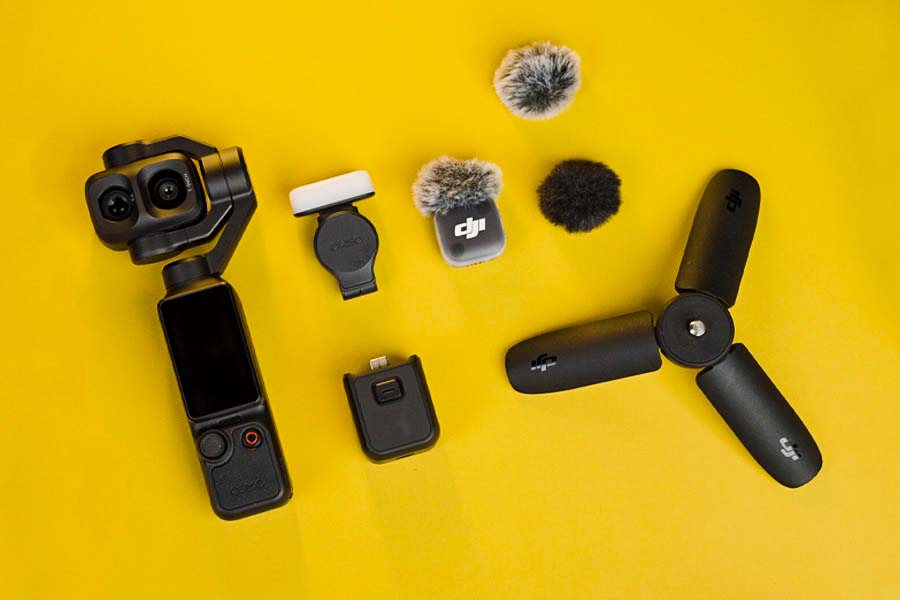 DJI Pocket 4P Essentials Contents