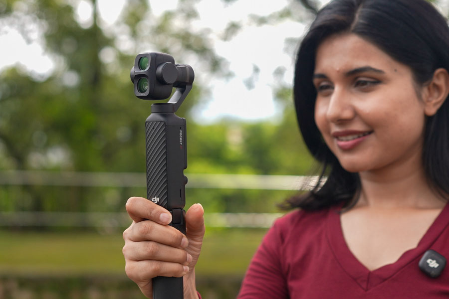 DJI POCKET 4P Mic Support