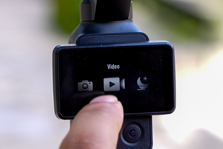 DJI POCKET 4P UI