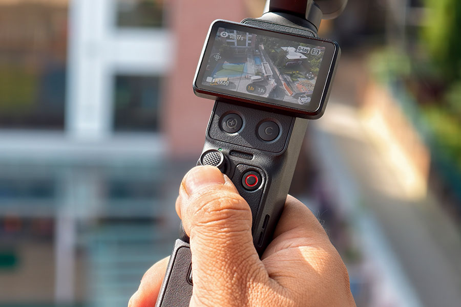 DJI Pocket 4P Physical Controls