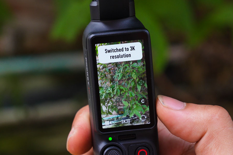 DJI Pocket 4P Vertical Video Resolution