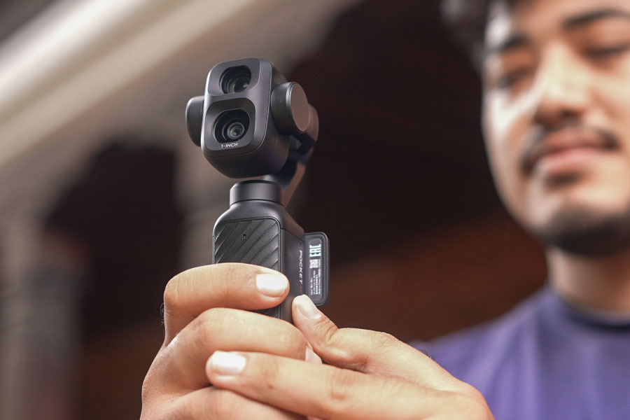 GRIPPING ON THE DJI POCKET 4P