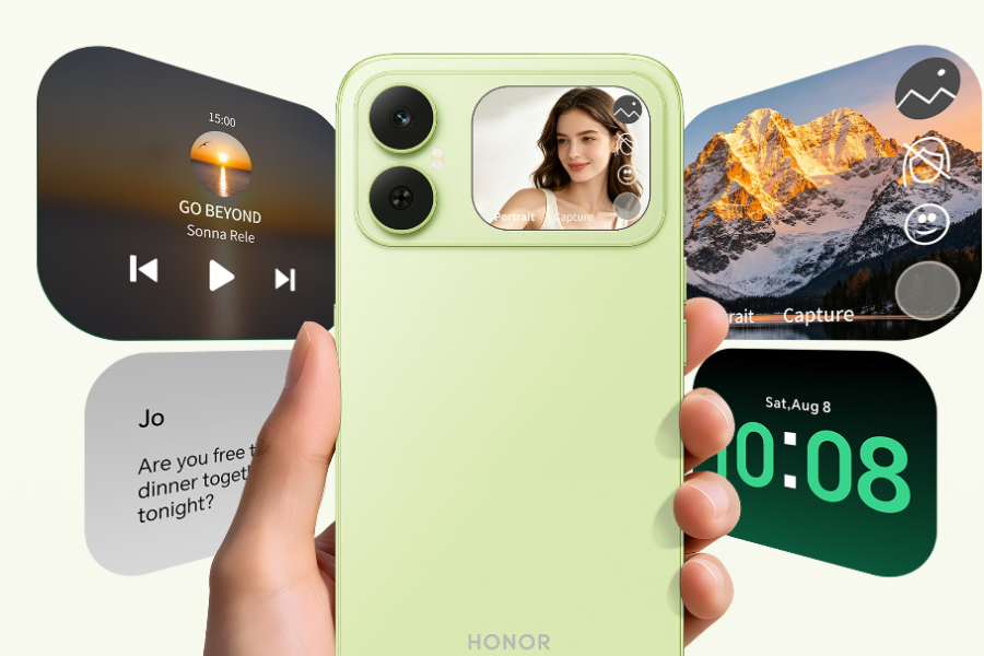 HONOR X5ds secondary display camera
