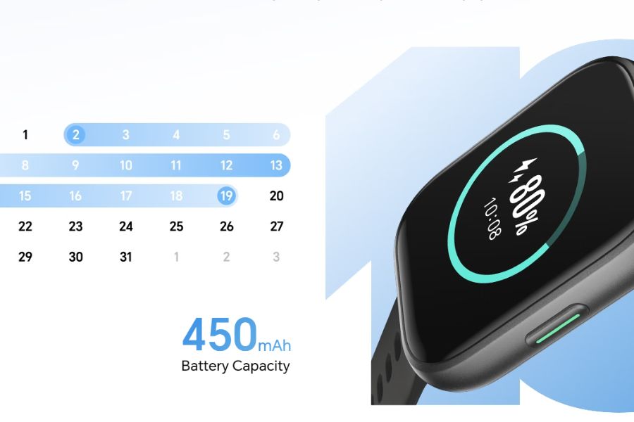 Honor Watch X5 Play Battery and Charging