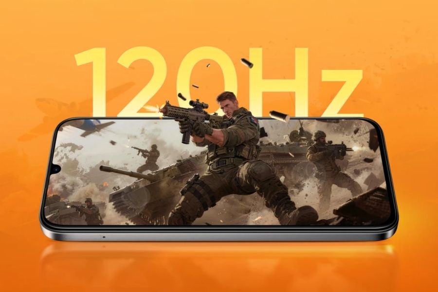Realme P4x display