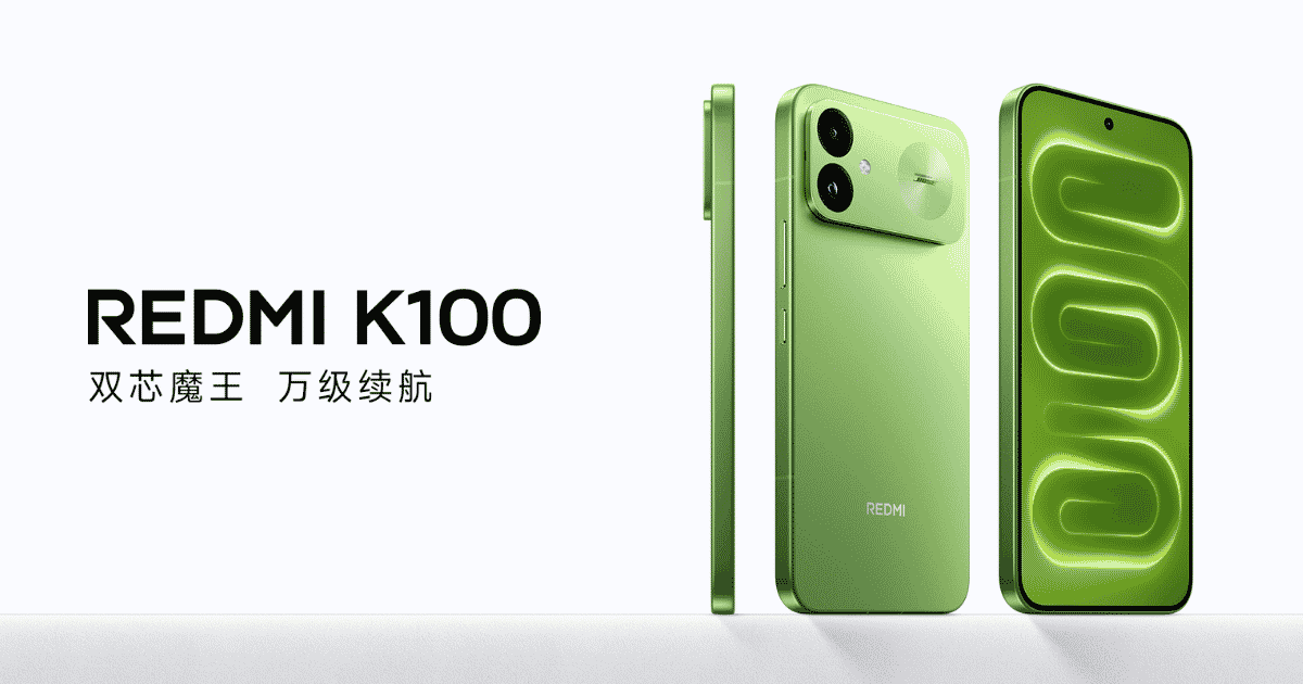 Redmi K100 arrives with a 10,000mAh Battery and 165Hz OLED Display!