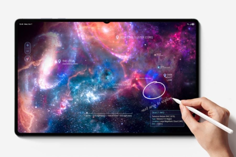 Samsung Galaxy Tab S12 display