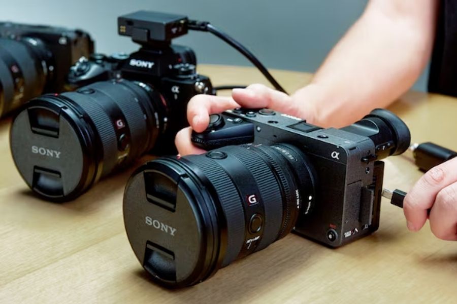 Sony ECM-W5 timecode sync