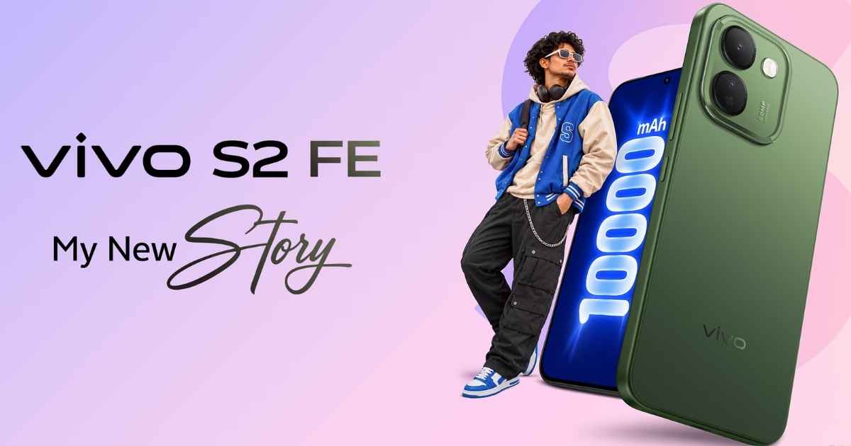 Vivo S2 FE arrives with a 10,000mAh battery and 1.5K AMOLED display!