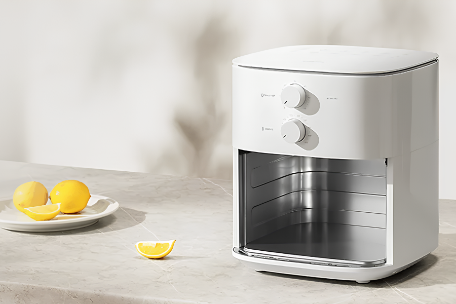 Xiaomi Air Fryer Essential 6L metal interior
