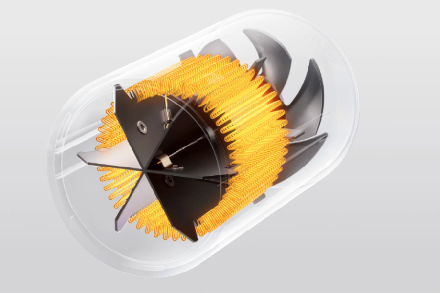 Xiaomi Compact Hair Dryer H101 conical heating coils