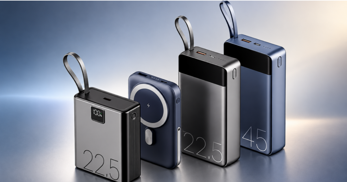 boAt Apex Powerbank series launched in India with up to 45W charging!